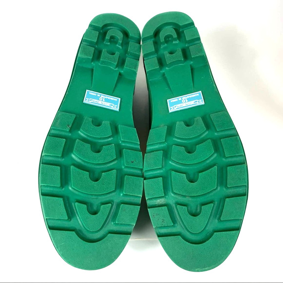 EDDIE BAUER GREEN RUBBER WATERPROOF CLOGS WOMEN'S SIZE 10M - Picture 9 of 10